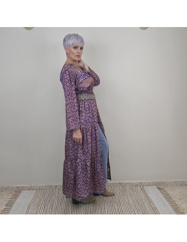 Vestido Maddhi Botton Saree