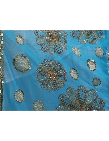 Kimono Rhin Largo con bordados a mano