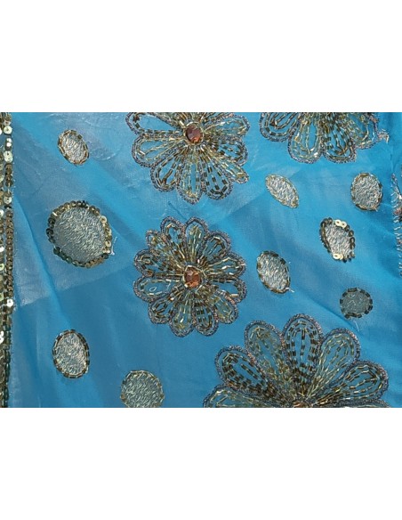 Kimono Rhin Largo con bordados a mano