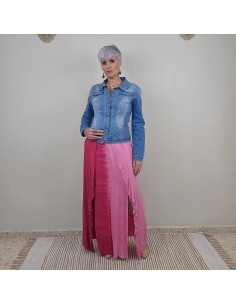 Falda Visha Taee de rayón artesanal