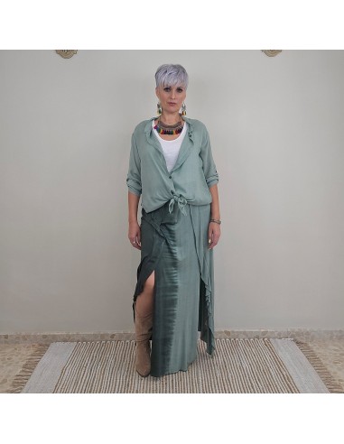 Falda Visha Taee de rayón artesanal