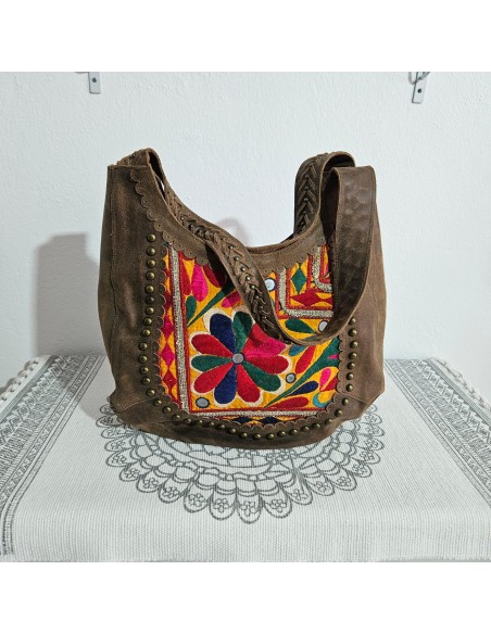 Bolso Oil Media Luna Banjara | Fusion con Isa