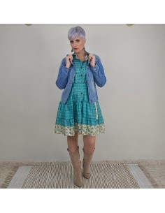 Vestido camisero Frail Saree Cotto artesanal 2