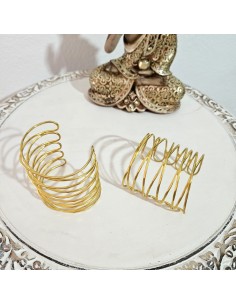 Brazalete Circle Dorado | Fusion con Isa 2