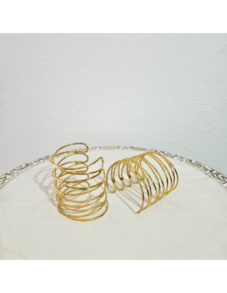 Brazalete Circle Dorado | Fusion con Isa