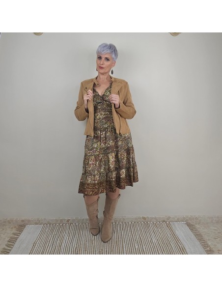 Vestido Save Saree Cotto artesanal