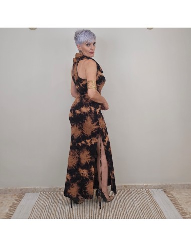 Vestido Visha Neck Tie-Dye – Estilo artesanal y originalidad