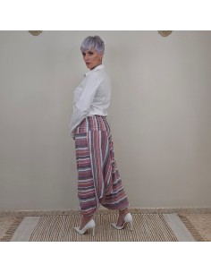 Pantalón bohemio Raal 100% algodón artesanal 2