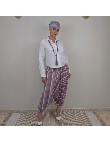Pantalón bohemio Raal 100% algodón artesanal
