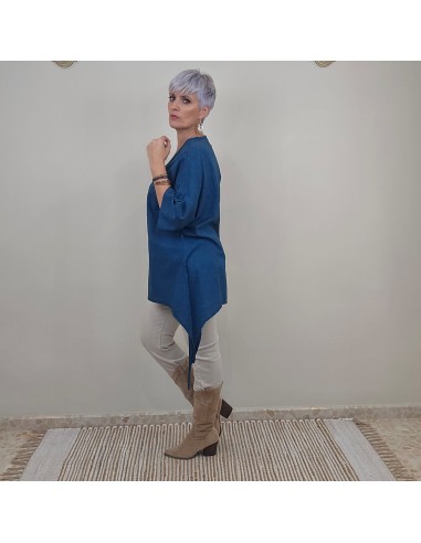 Camisola asimétrica NUT de algodón natural